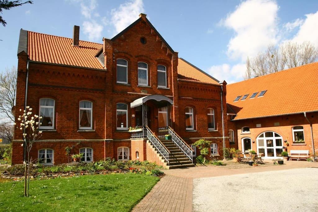 Idyllische Ferienwohnung Auf Altem Bauernhof Mit Wallbox Emmerthal Ngoại thất bức ảnh