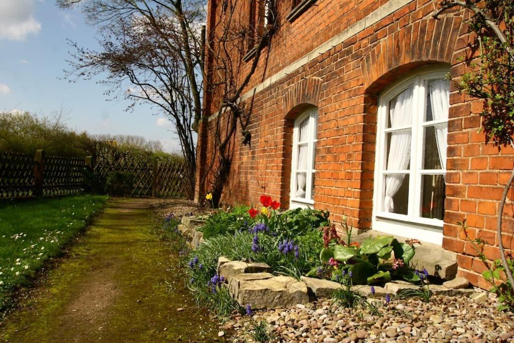 Idyllische Ferienwohnung Auf Altem Bauernhof Mit Wallbox Emmerthal Ngoại thất bức ảnh