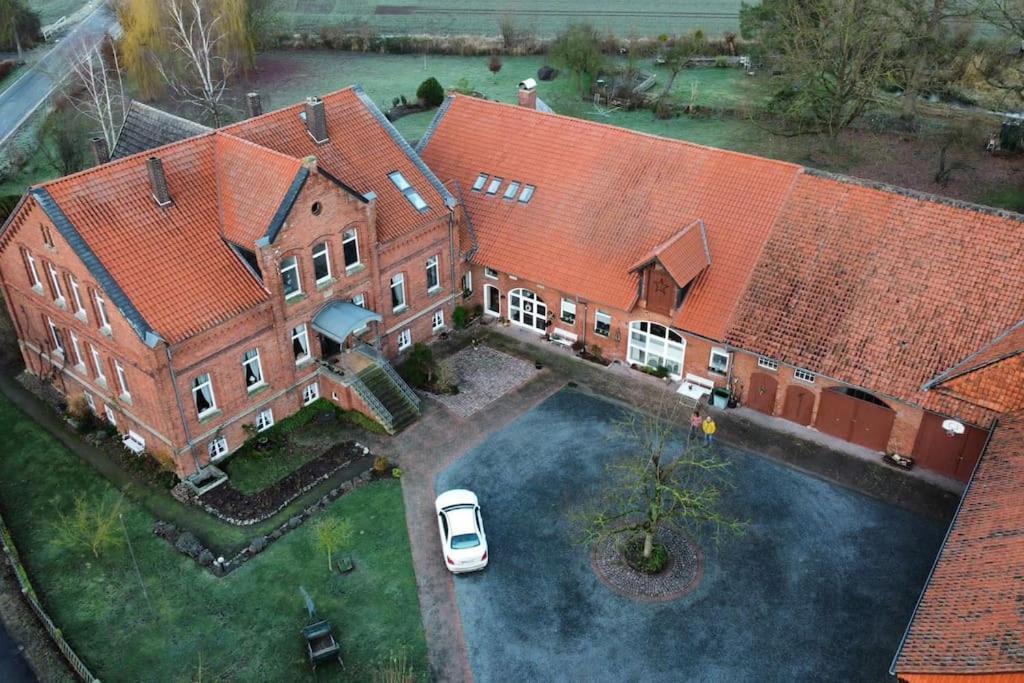 Idyllische Ferienwohnung Auf Altem Bauernhof Mit Wallbox Emmerthal Ngoại thất bức ảnh